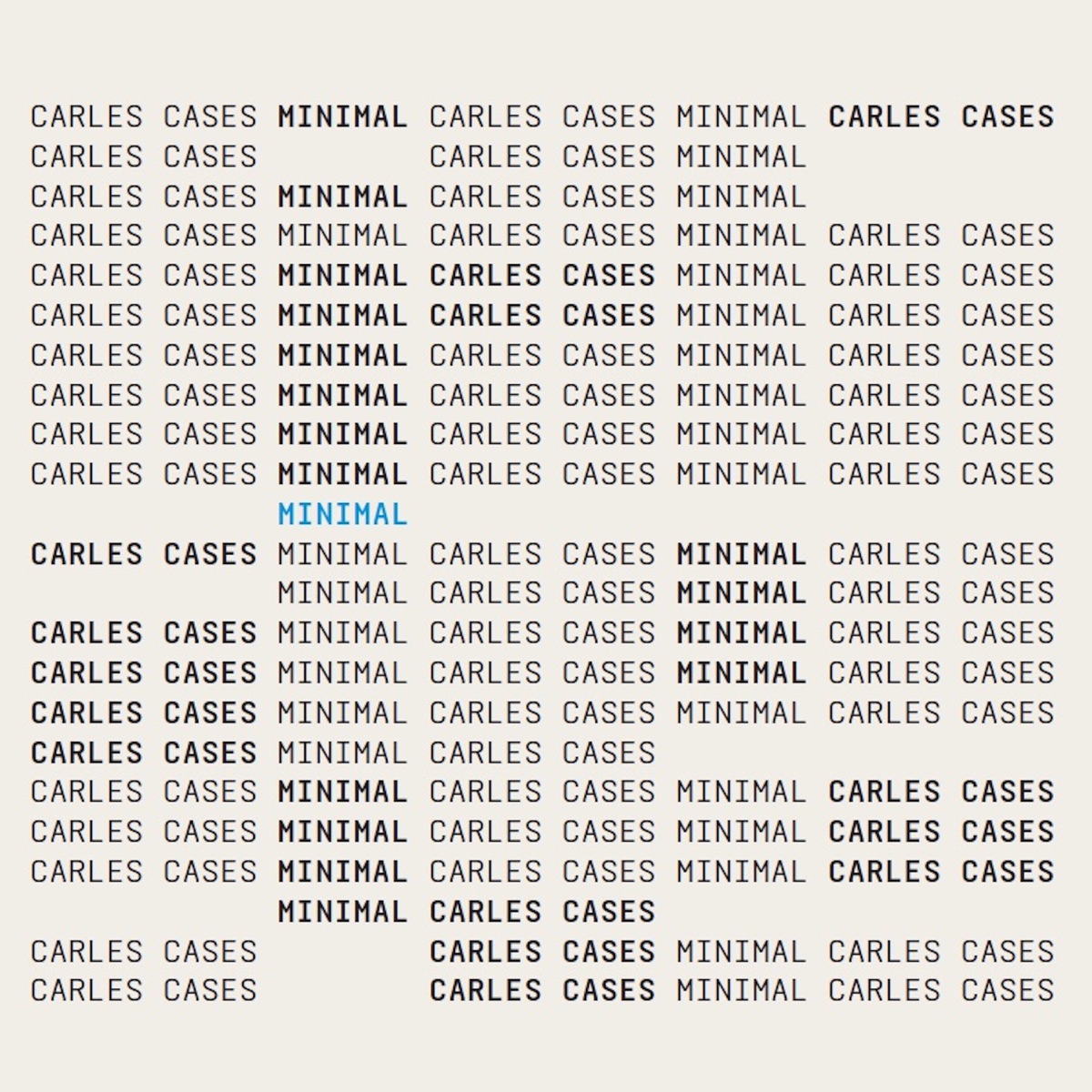 Minimal by Carles Cases, Bulgarian Chamber Orchestra & Deyan Pavlov album cover