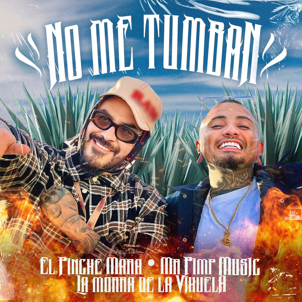 No Me Tumban - Single by Mr. Pimp Music, El Pinche Mara & La Morra De La Vihuela album cover