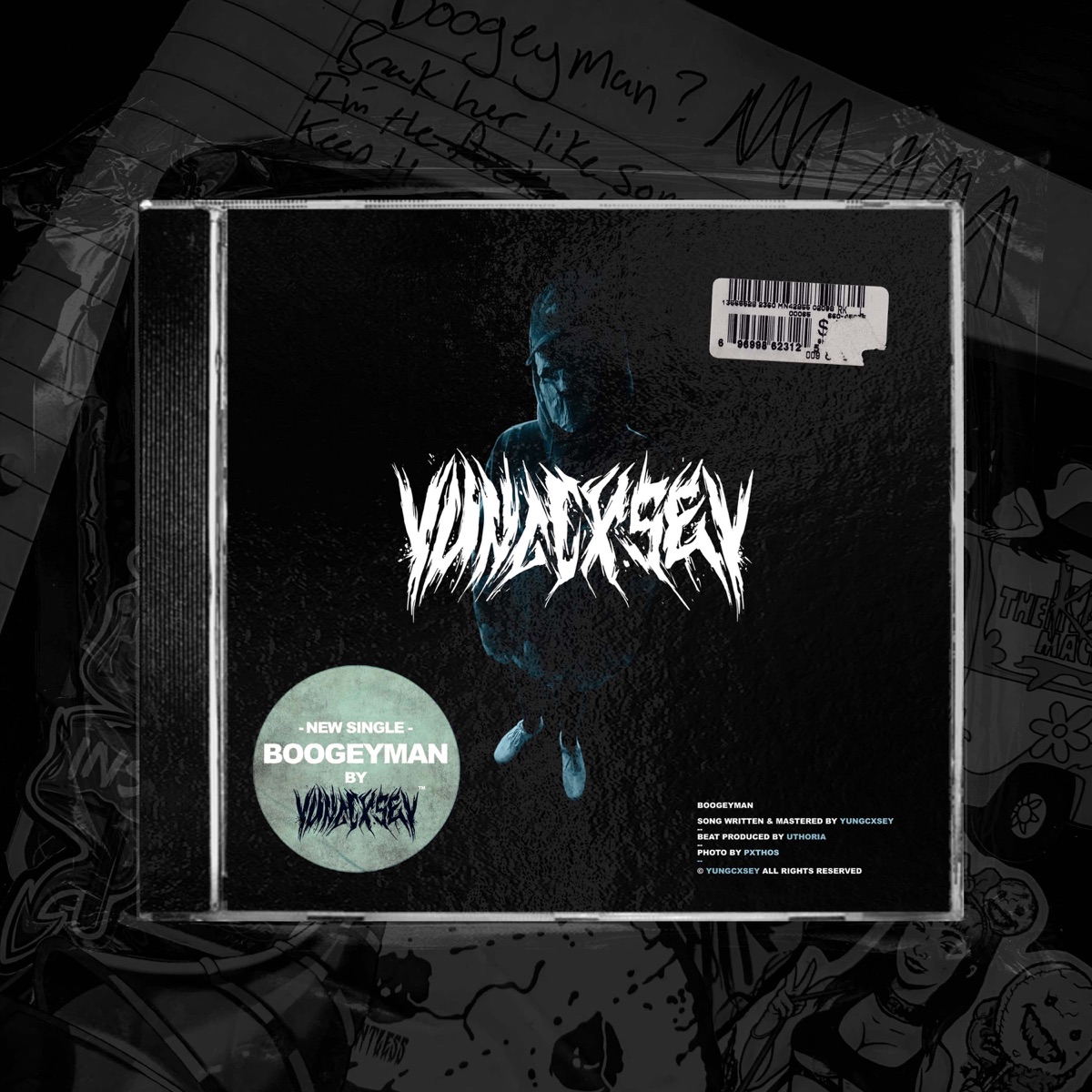 Boogeyman (feat. Uthoria) - Single by Yungcxsey album cover