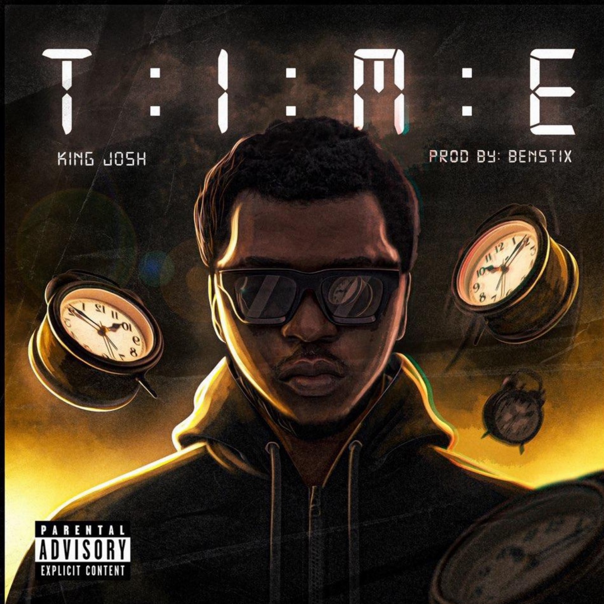 Time - Single by king josh album cover