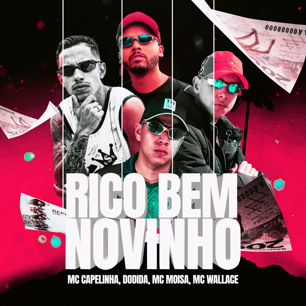 Rico Bem Novinho (feat. Mc Wallace) - Single by Mc Capelinha, Dodida & MC Moisa album cover