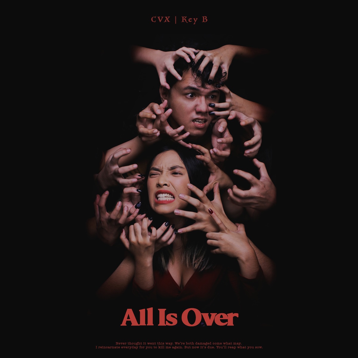 All Is Over - Single by CVX & Key B album cover