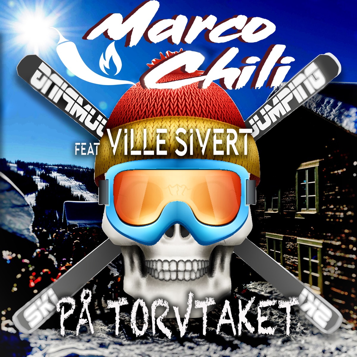 På torvtaket - Single by Marco Chili & Ville Sivert album cover