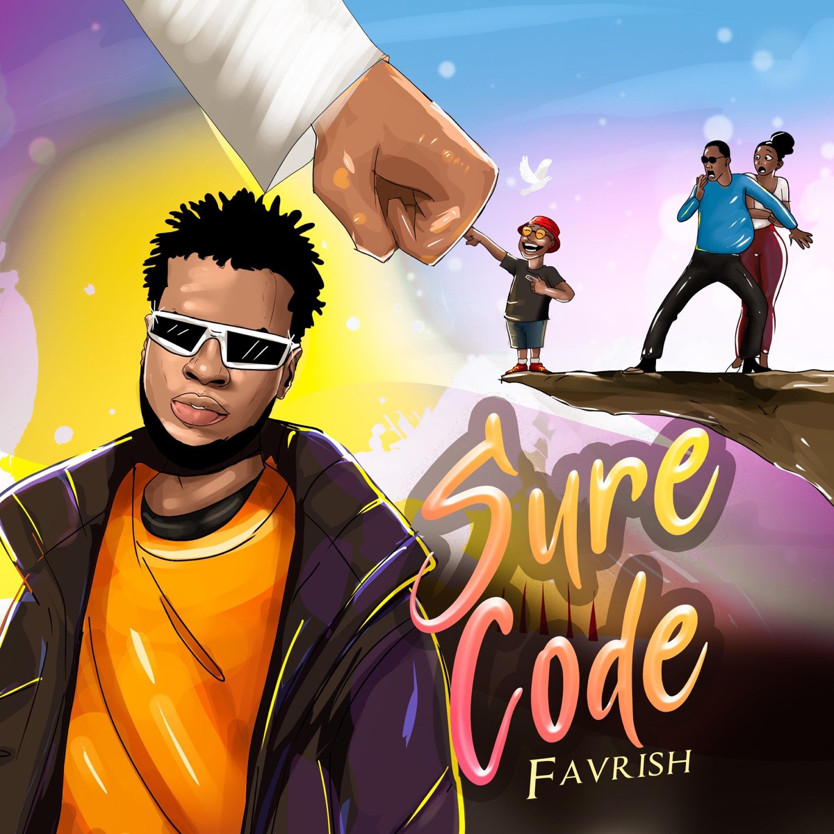 Sure Code - Single by Favrish album cover