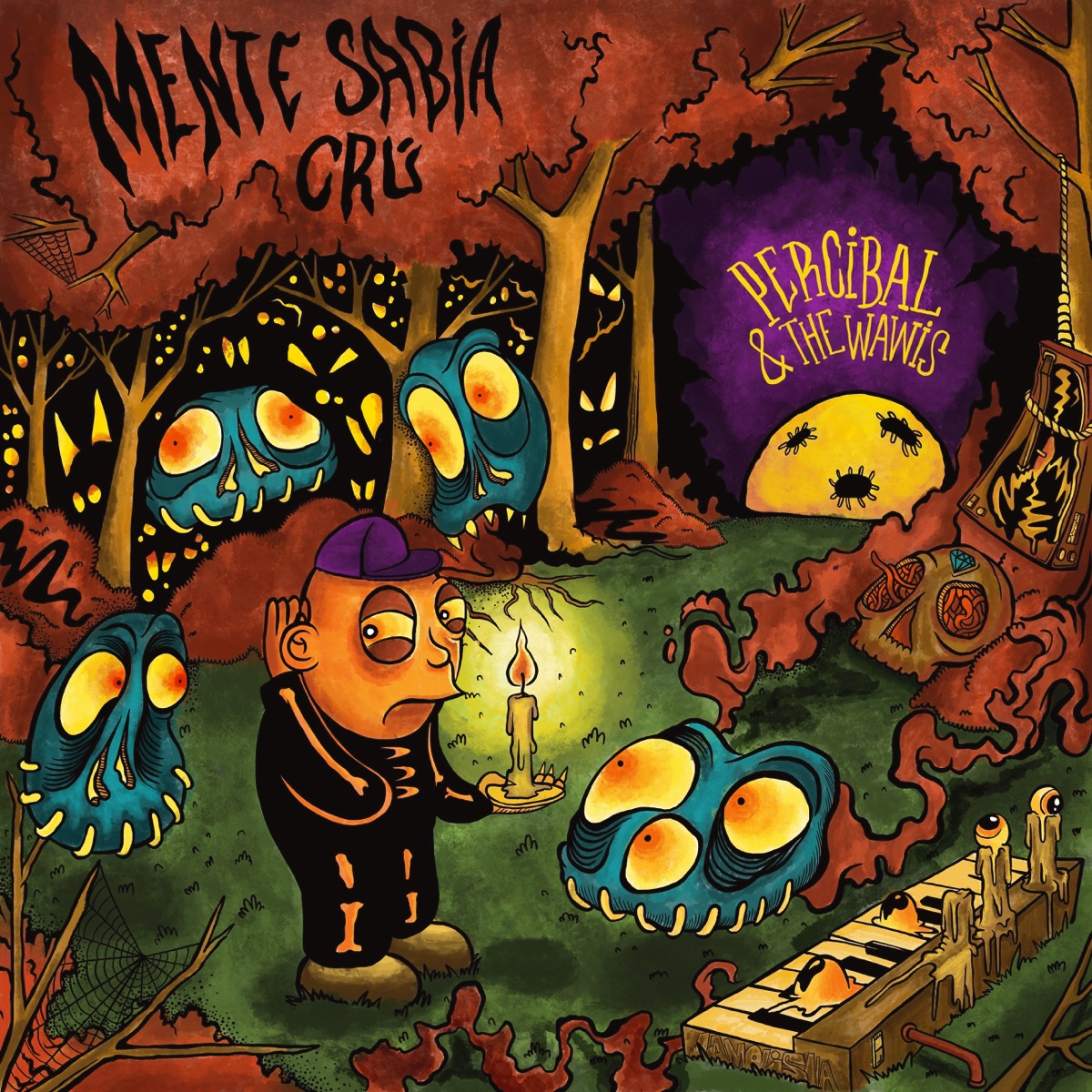 Percibal & The Wawis by Mente Sabia Crú album cover