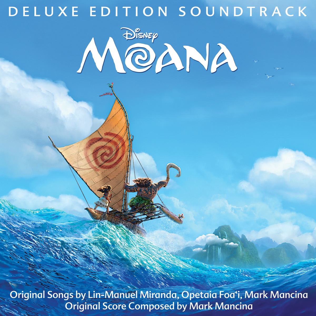 Moana (Original Motion Picture Soundtrack/Deluxe Edition) by Lin-Manuel Miranda & Mark Mancina album cover artwork