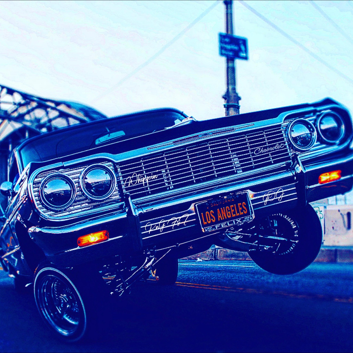 Whippin' (feat. GOJ) - Single by KnG FsT album cover