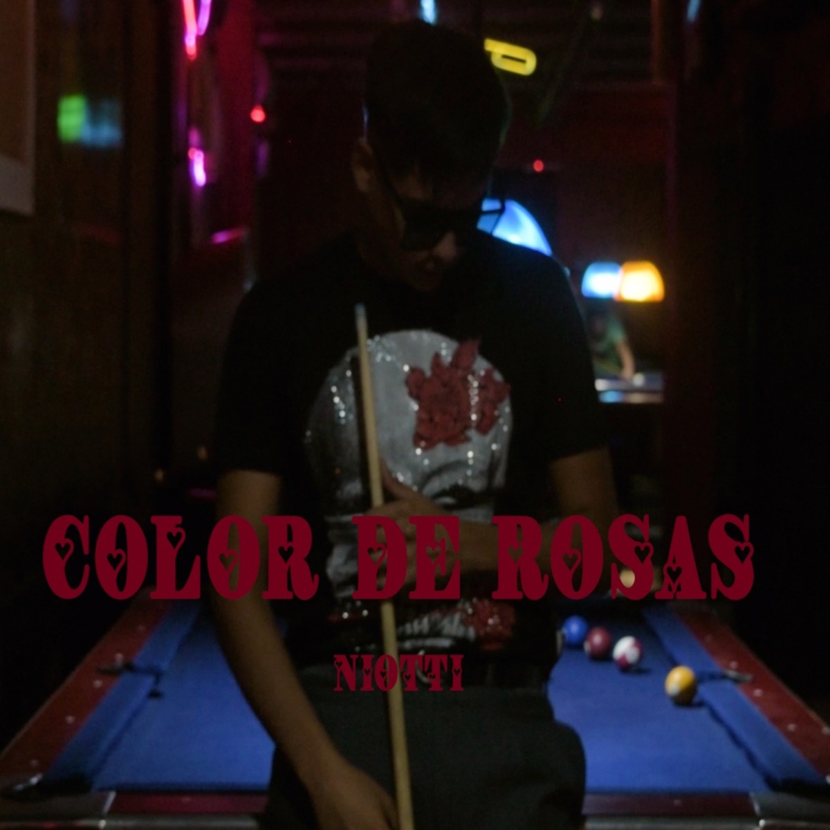 "COLOR DE ROSAS" - Single by Niotti album cover