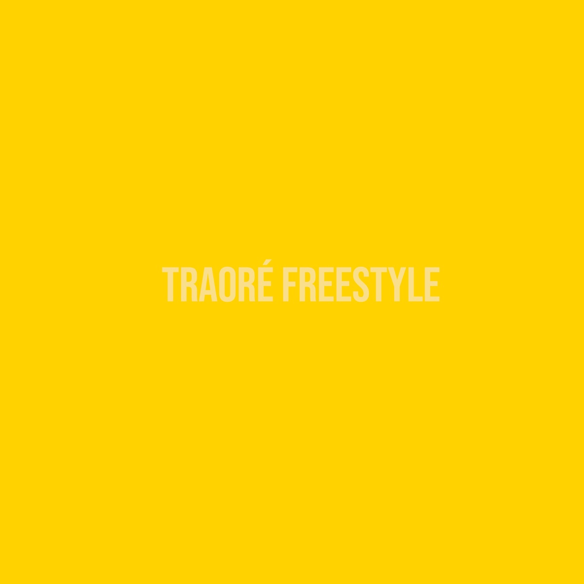 Traoré Freestyle - Single by Micel O & Danger147 album cover