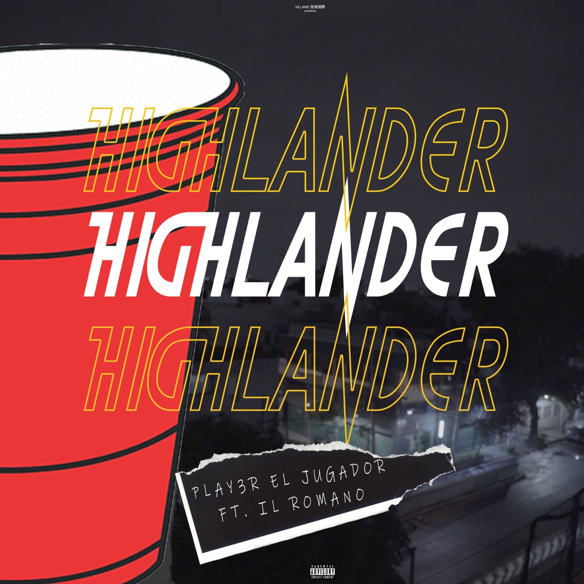 Highlander (feat. Il Romano) - Single by Play3r el Jugador album cover