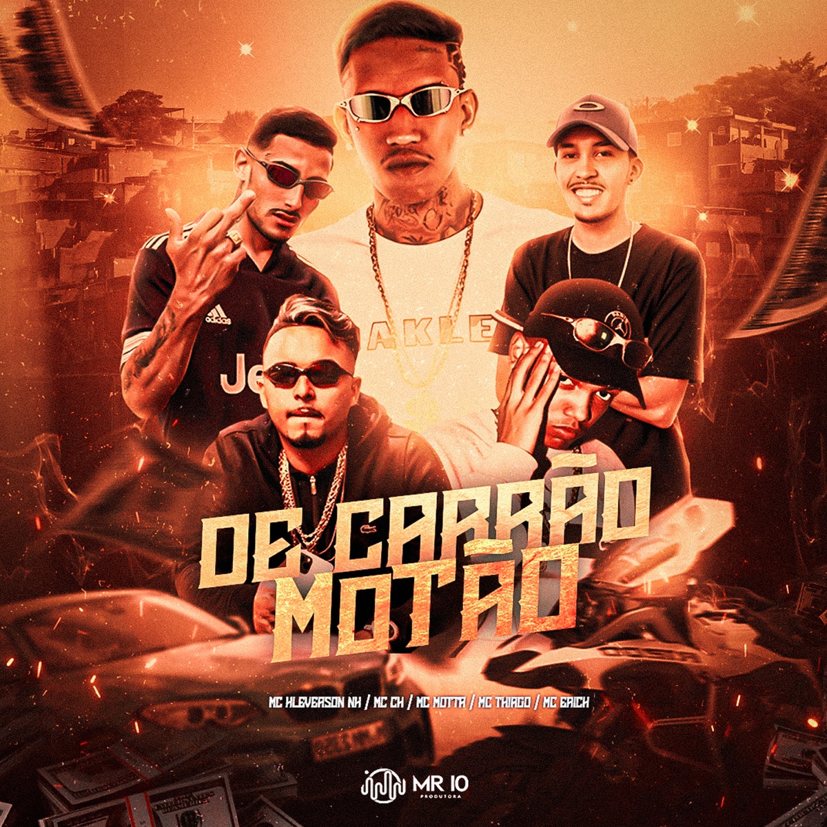De Carrão Motão (feat. DJ Thiaguinho, MC KLEVERSON NK & MC MOTTA) - Single by Mc thiago, MC Erik & Mc CK album cover