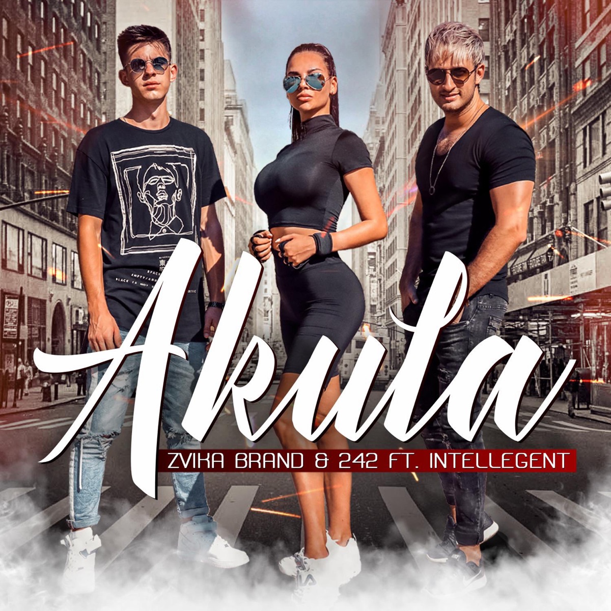 Akula (feat. INtellegent) - Single by Zvika Brand & 242 album cover
