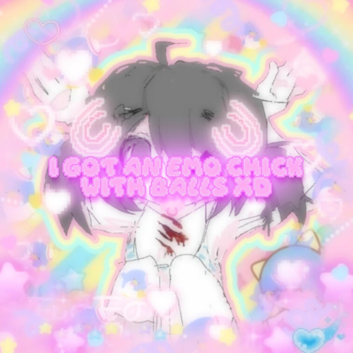 I Got an Emo Chick With Balls XD - Single by Vyzer album cover