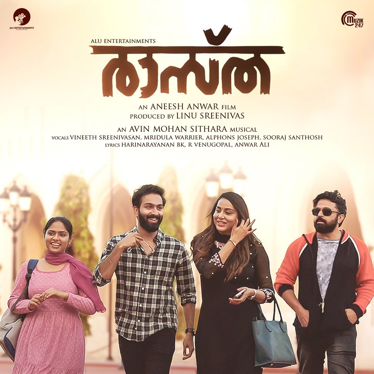 Raastha (Original Motion Picture Soundtrack) - Single by Avin Mohan Sithara, Harinarayanan BK, R Venugopal & Anwar Ali album cover