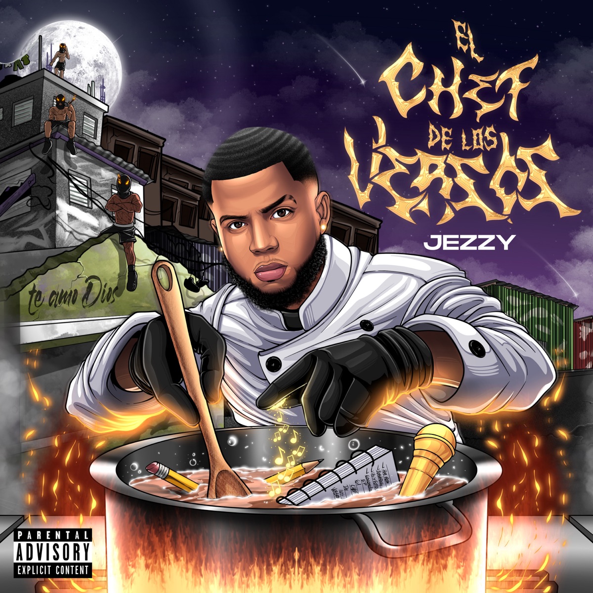 EL CHEF DE LOS VERSOS - Single by Jezzy album cover