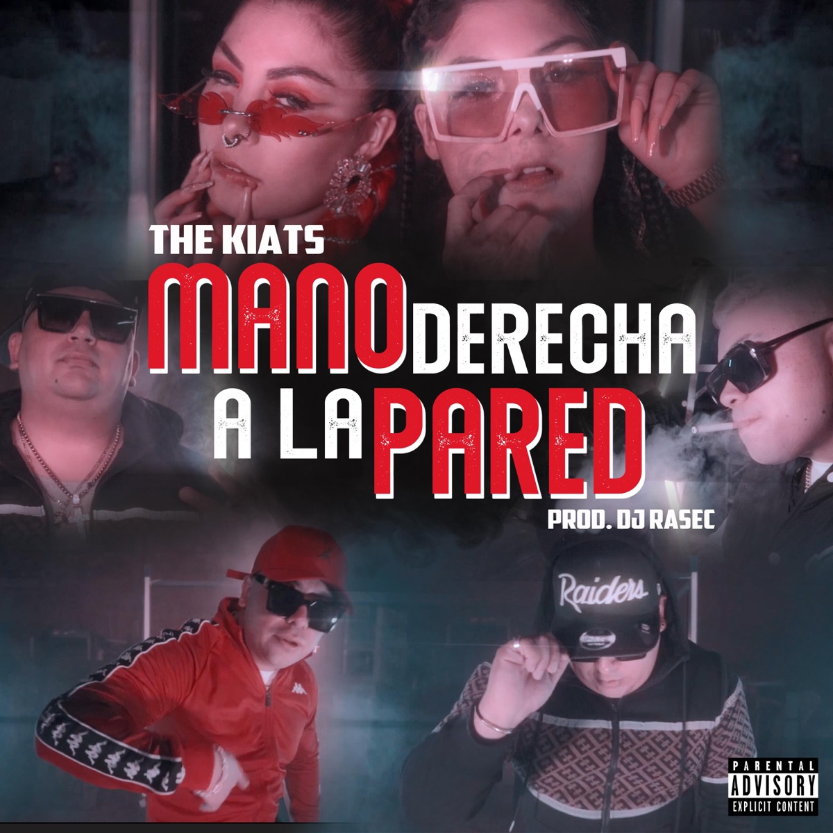 Mano Derecha A La Pared (feat. Dj Rasec) - Single by The Kiats album cover