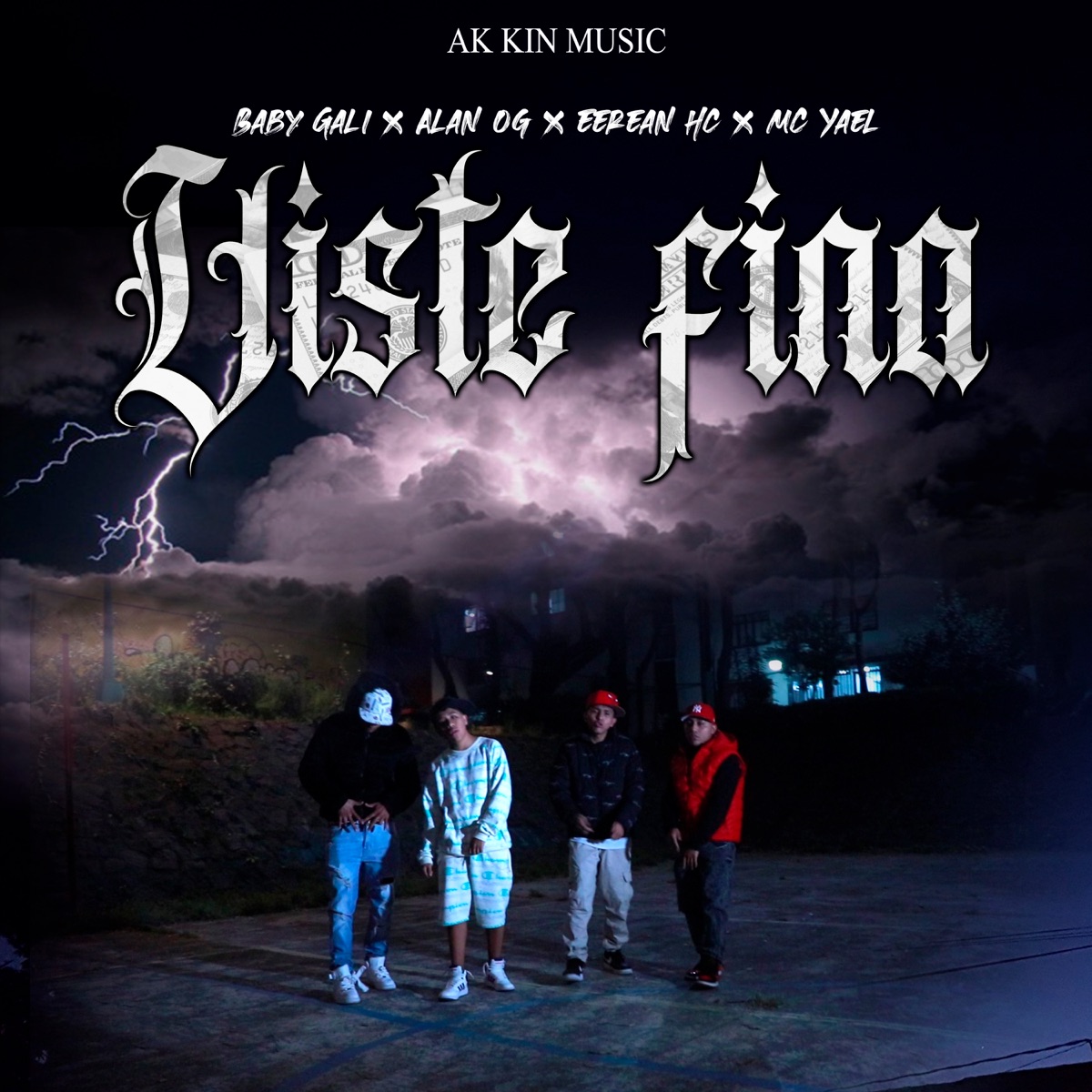 Viste Fina (feat. Baby Gali, eereanhc, ALAN OG & MC Yael) - Single by AK KIN MUSIC album cover