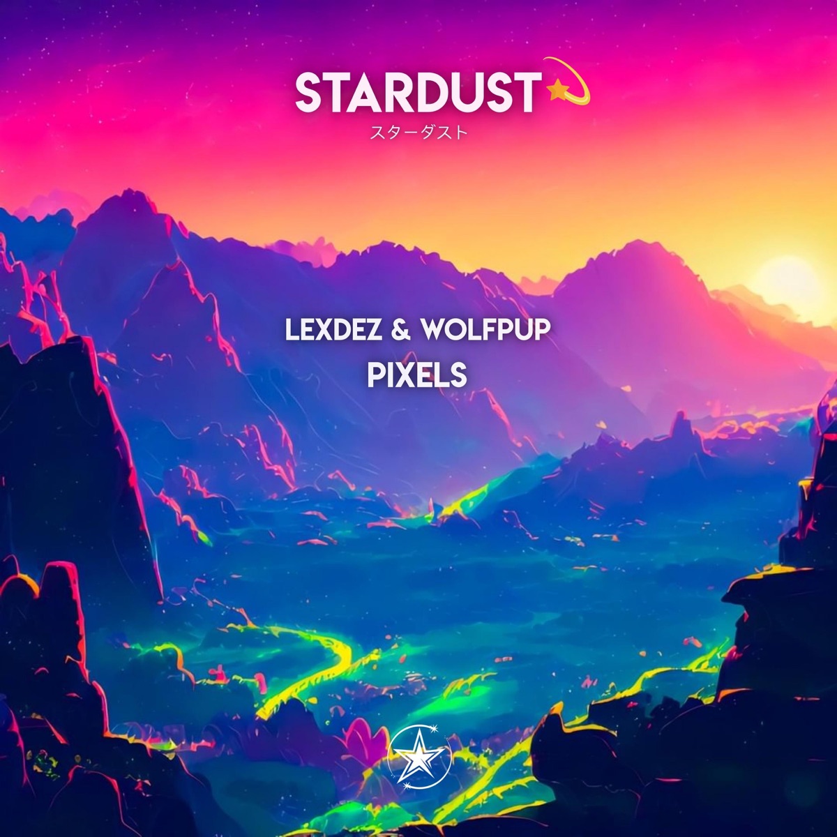 Pixels - Single by Lexdez & Wolfpup album cover