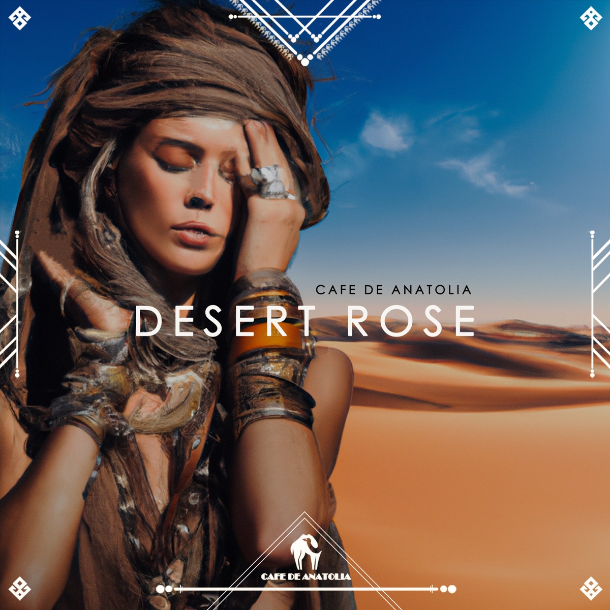 Desert Rose by Cafe De Anatolia, Billy Esteban & Rialians on Earth album cover