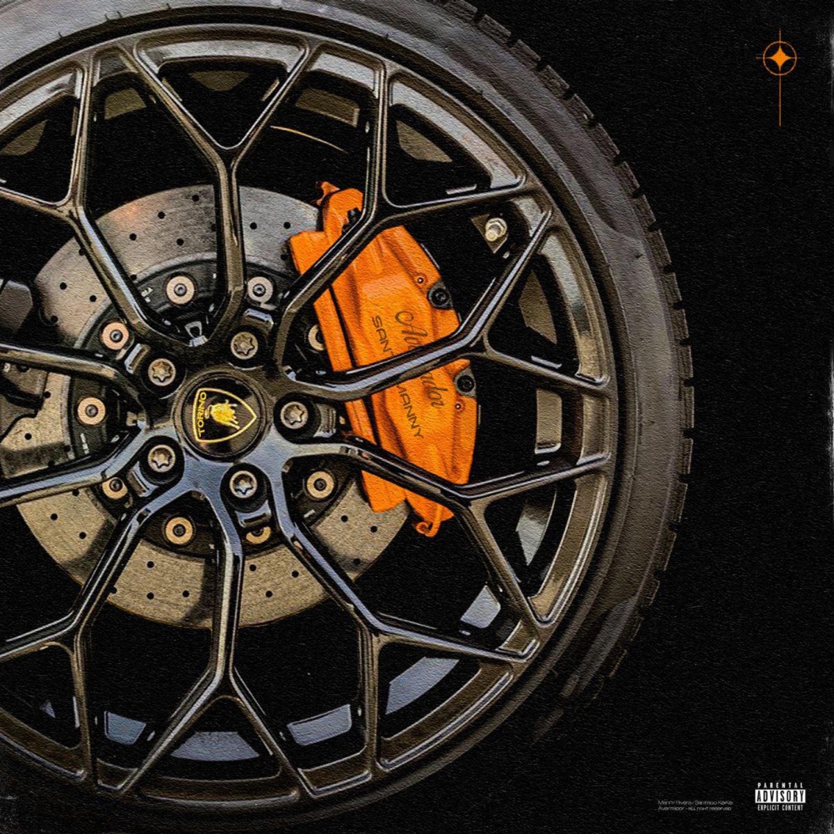 AVENTADOR - Single by Manny Rivera & Santiago KeiKei album cover