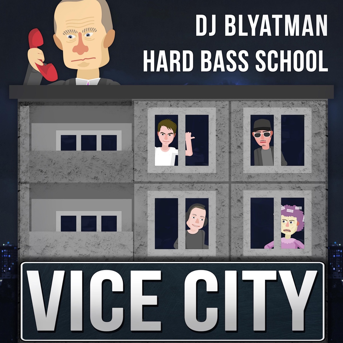 Vice City - Single by Hard Bass School & DJ Blyatman album cover
