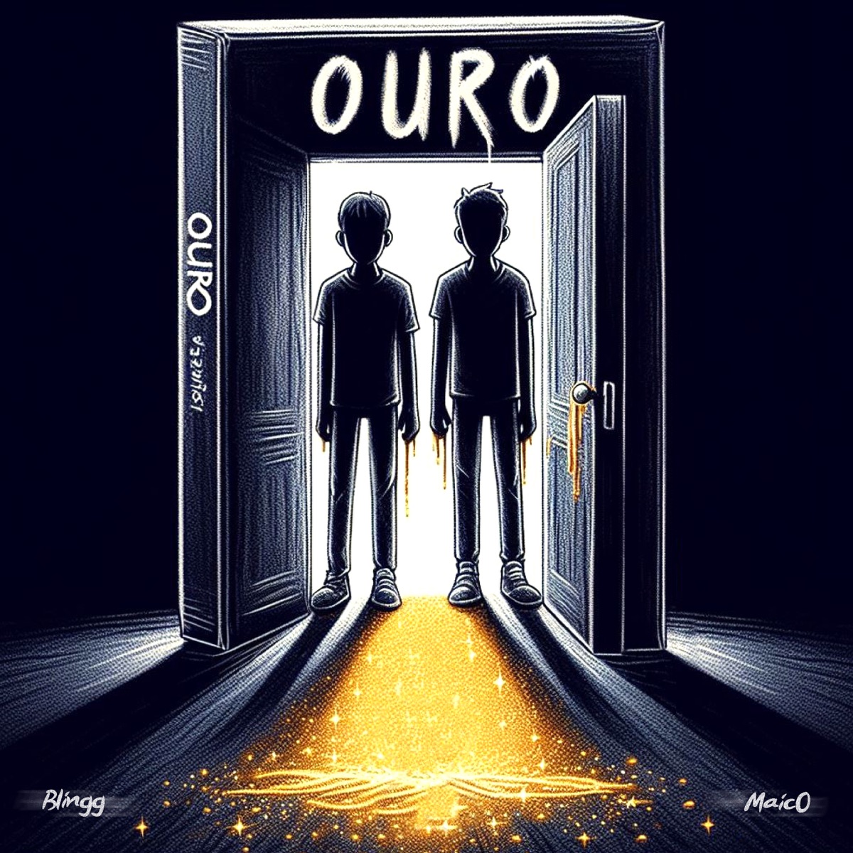 Ouro (feat. Maic0) - Single by BLINGG album cover