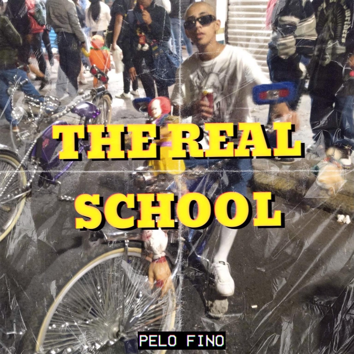 The Real School by Pelo Fino album cover