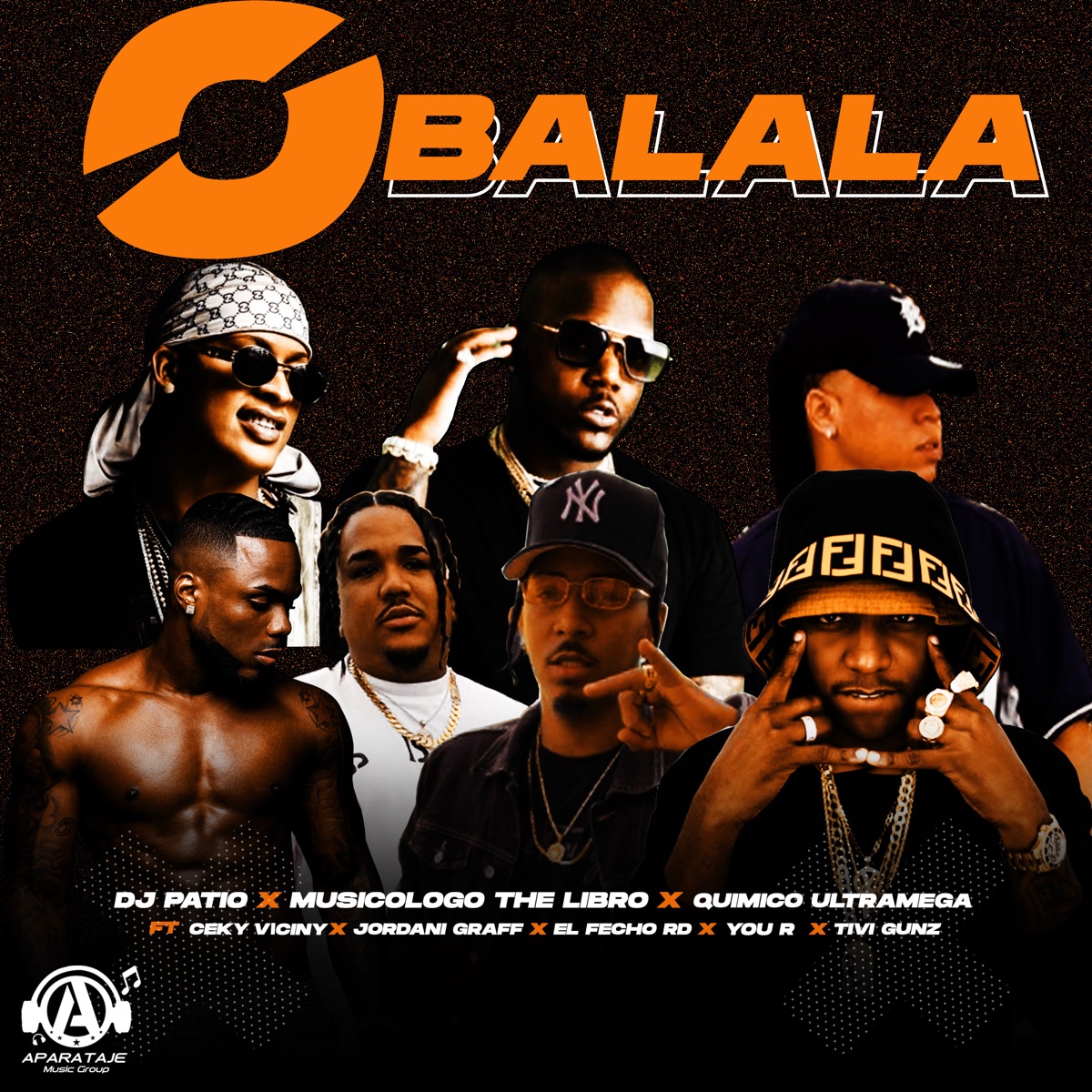 0 Balala (feat. Ceky Viciny, Jordani Graff, El Fecho RD & You R Teteo) - Single by DJ Patio, Musicologo The Libro & Quimico Ultramega album cover