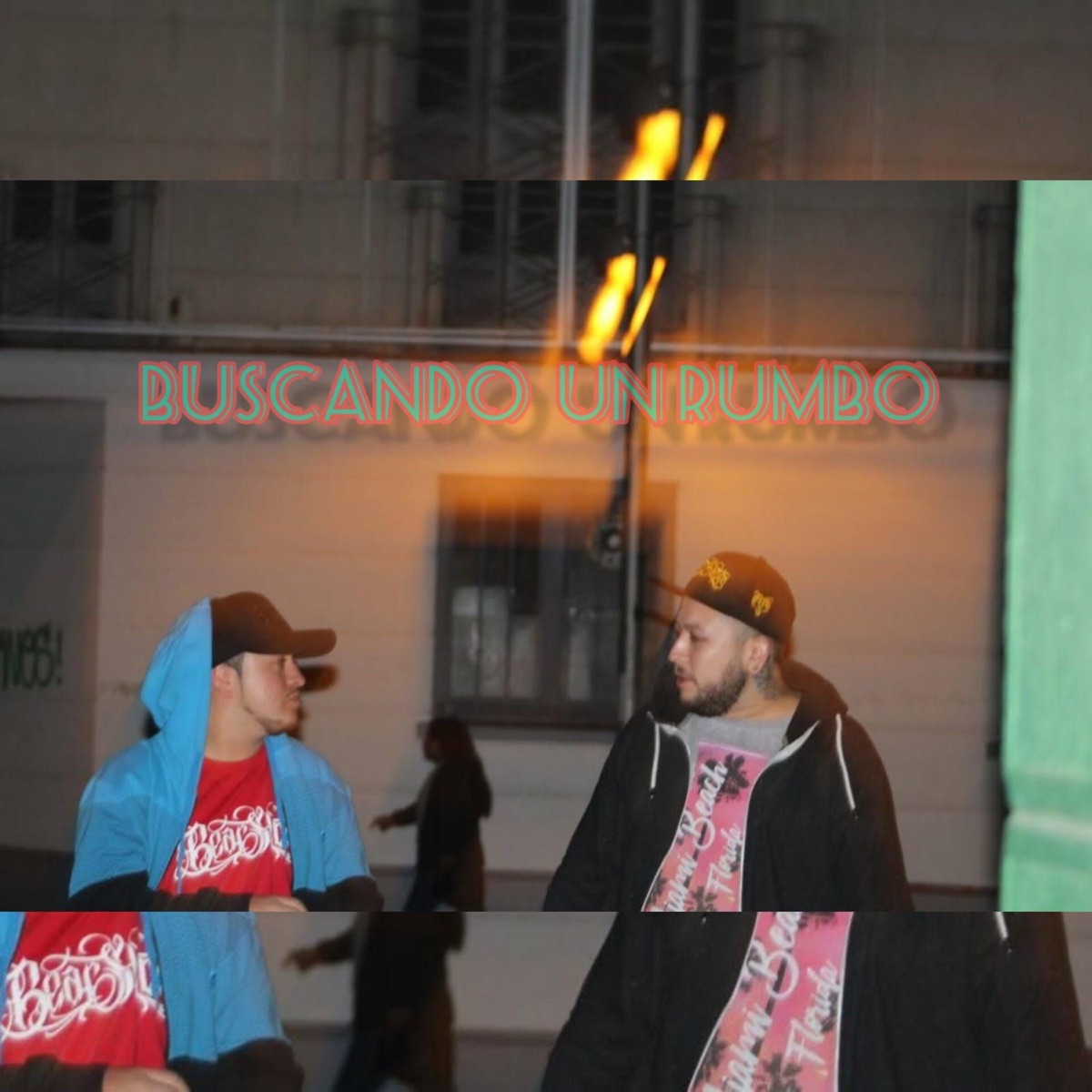 Buscando un rumbo - Single by doble termino album cover
