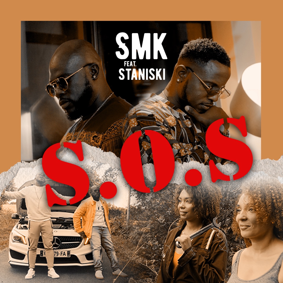 SOS (feat. Staniski) - Single by SMK album cover