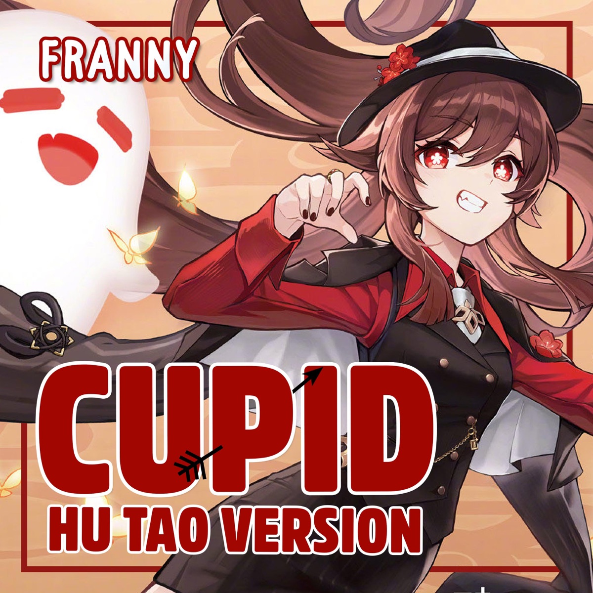 CUPID (Hu Tao Version) - Single by PeachyFranny album cover