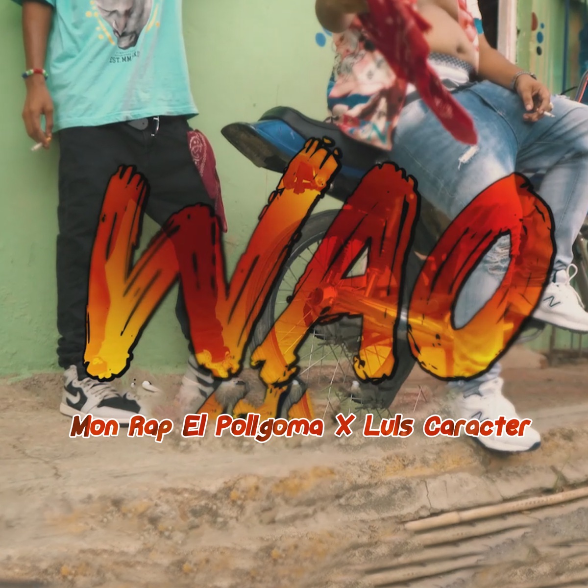 Wao - Single by Mon Rap El Poligoma & Luis Caracter album cover