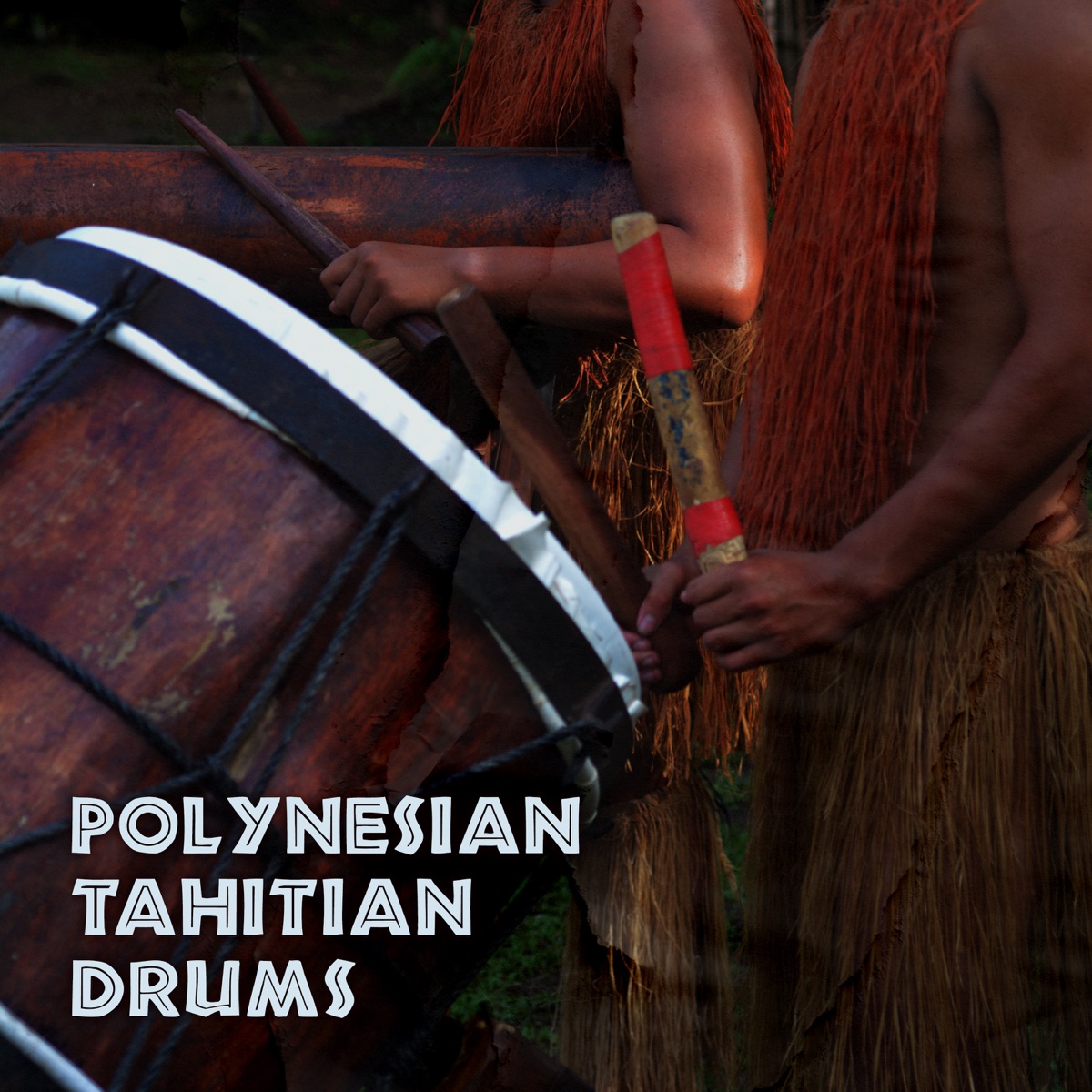 Polynesian Tahitian Drums: Traditional Hula Dance Music by Jasmine Soft album cover