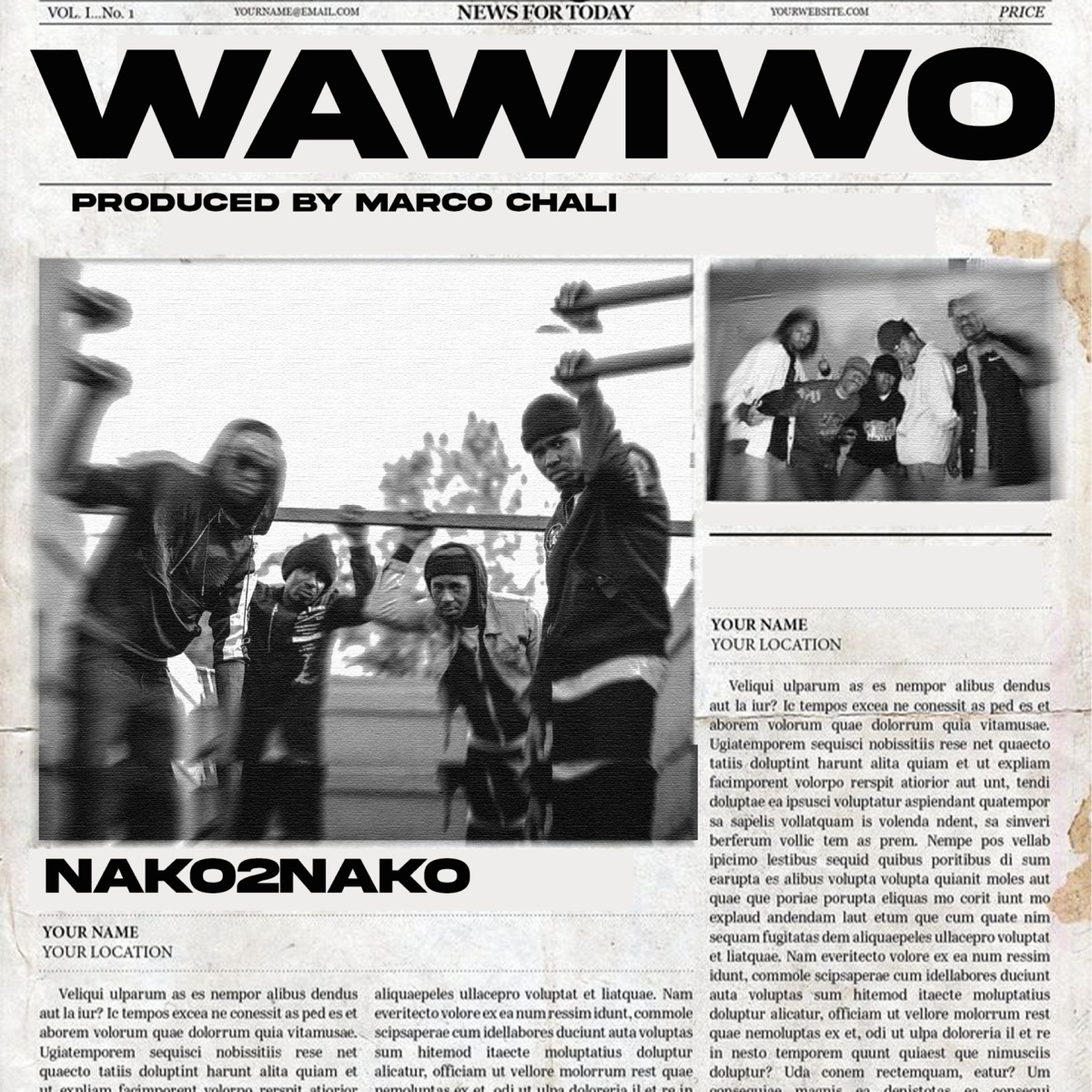 Wawiwo (feat. Joh Makini & Shaa) - Single by Nako 2 Nako album cover