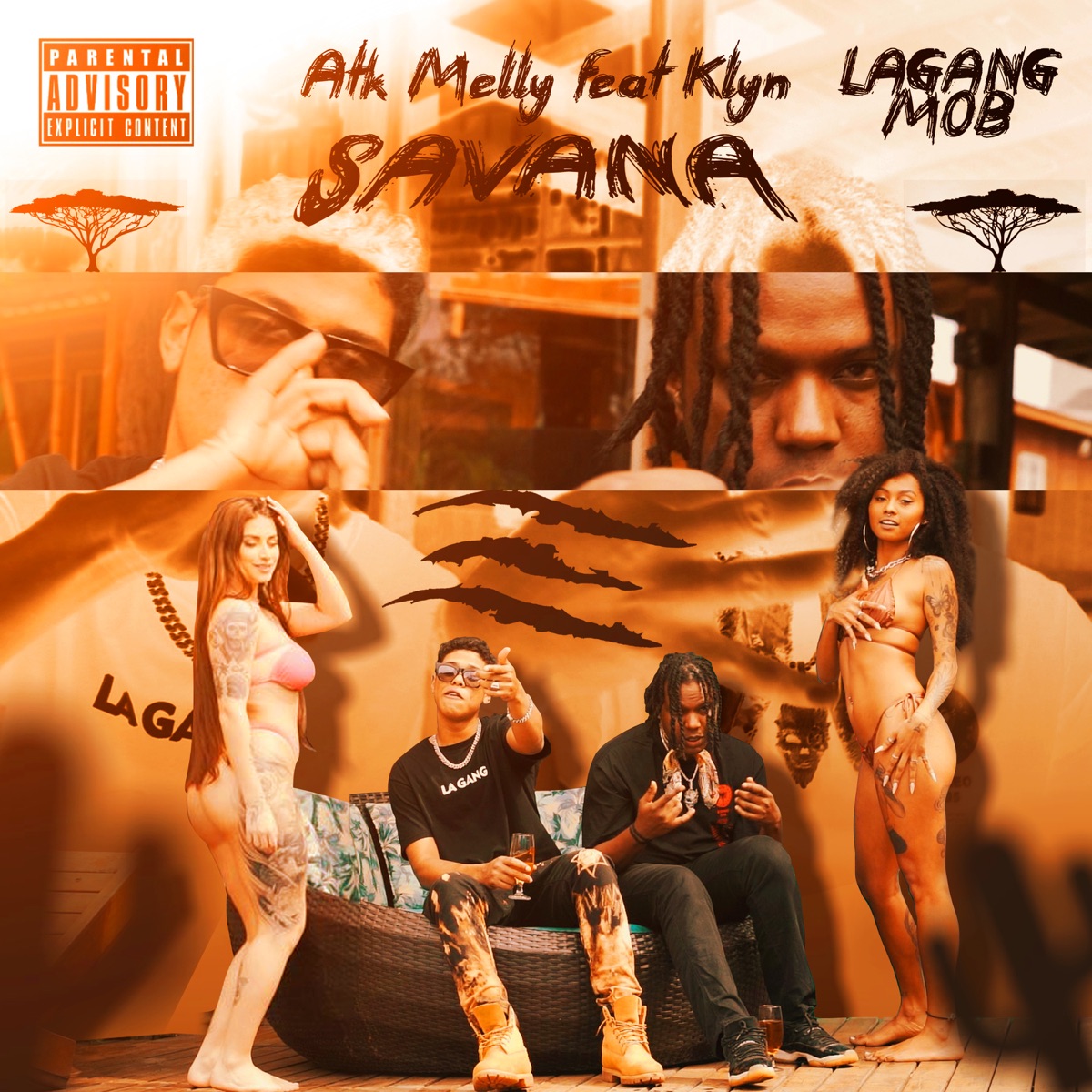 Savana (feat. Klyn & SadxSenpai) - Single by Atk Melly & LaGang MOB album cover