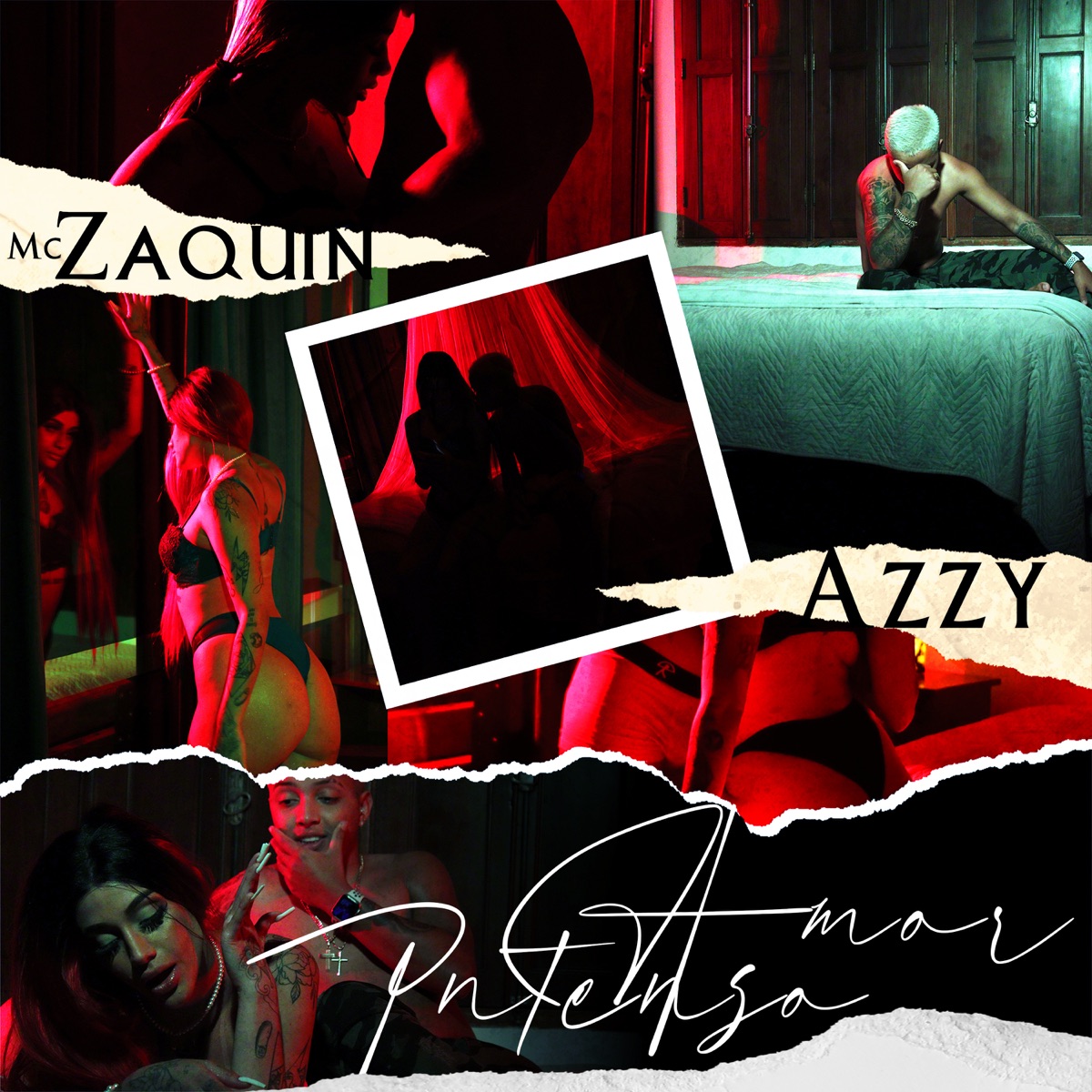 Amor Intenso - Single by MC Zaquin, Azzy & Kelwin Lopes album cover