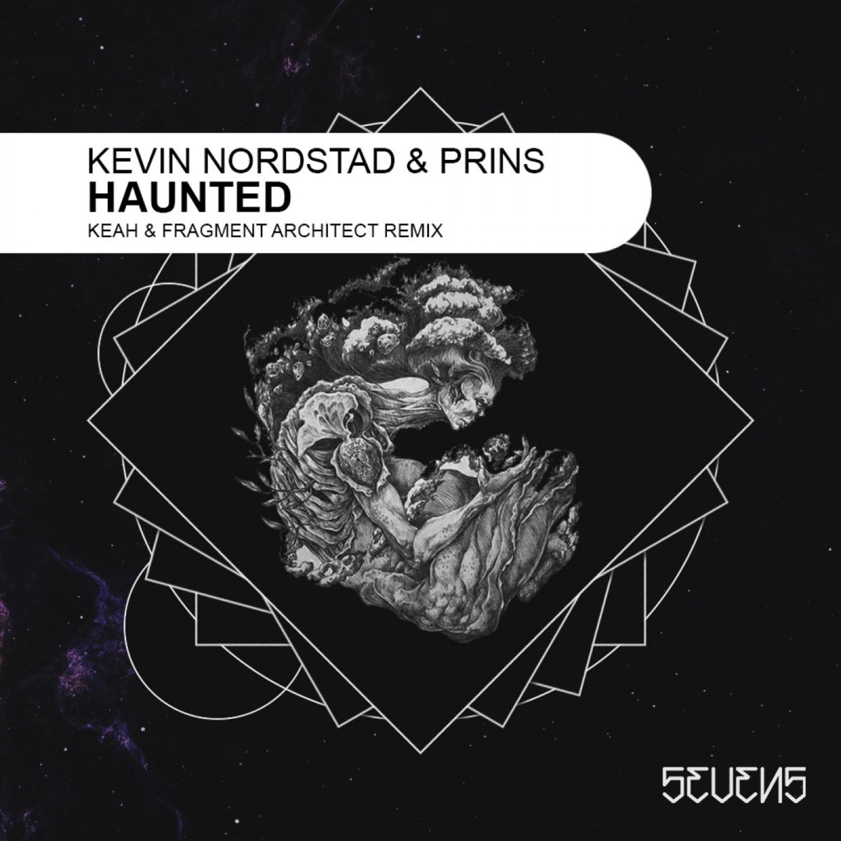 Haunted EP by Kevin Nordstad & Prins album cover