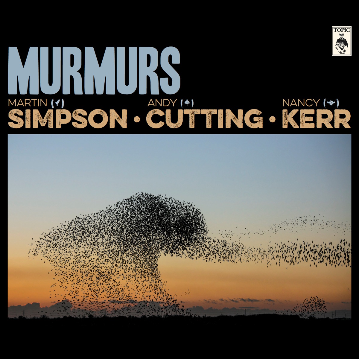Murmurs by Martin Simpson, Andy Cutting & Nancy Kerr album cover