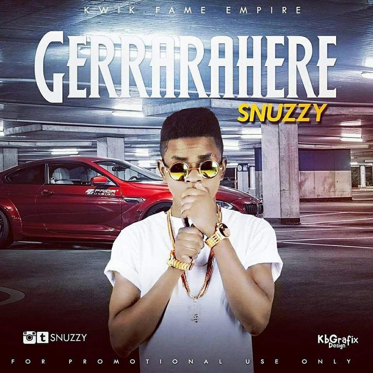Gerrarahere - Single by Snuzzy album cover