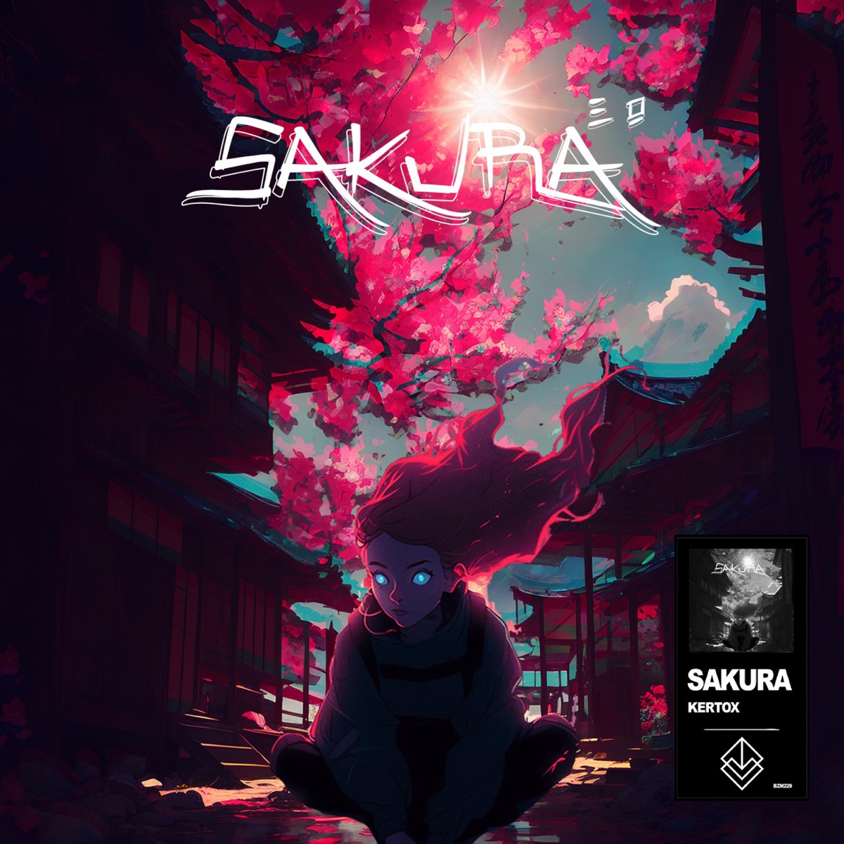 Sakura - Single by Kertox album cover