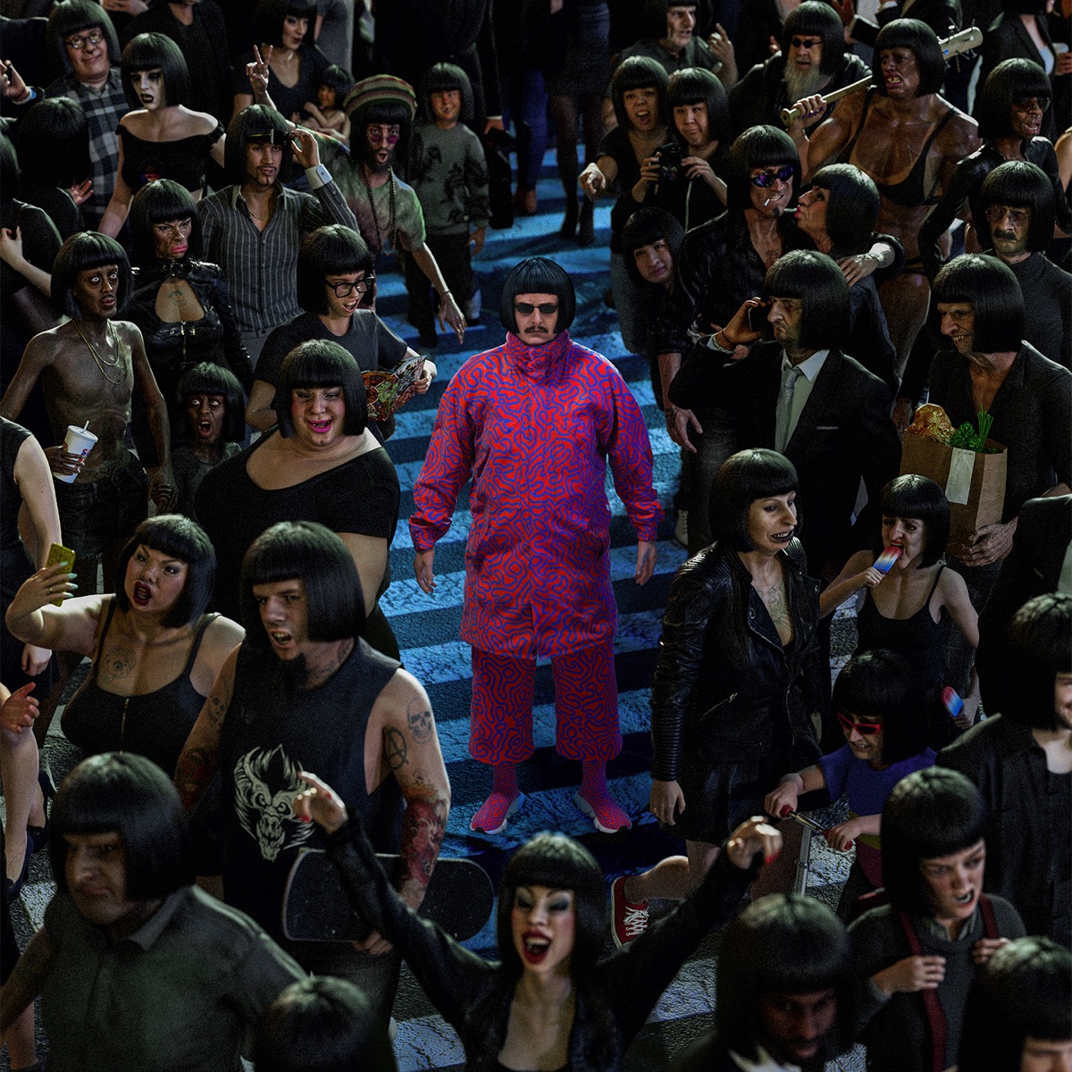 Alone In A Crowd by Oliver Tree album cover