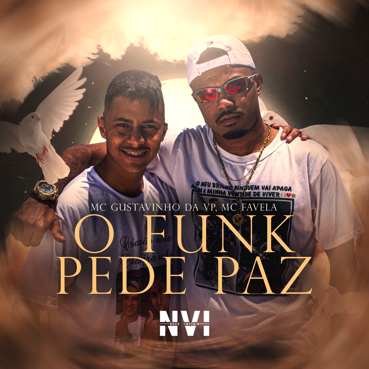 O Funk Pede Paz - Single by MC Gustavinho da VP & MC Favela album cover