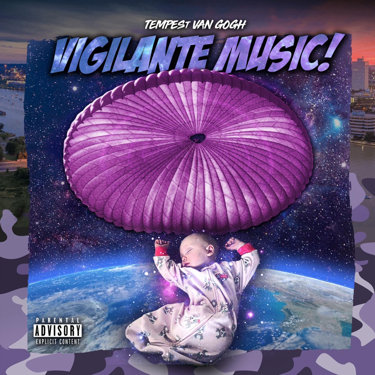 Vigilante Music! by Tempest Van Gogh album cover