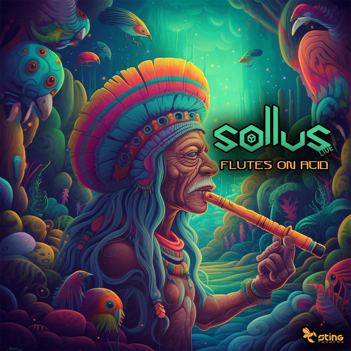Flutes On Acid - Single by Sollus Live album cover
