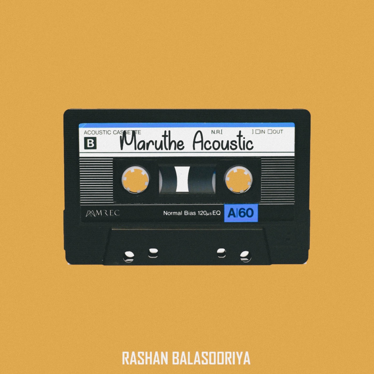 Maruthe (Acoustic) - Single by Rashan Balasooriya album cover