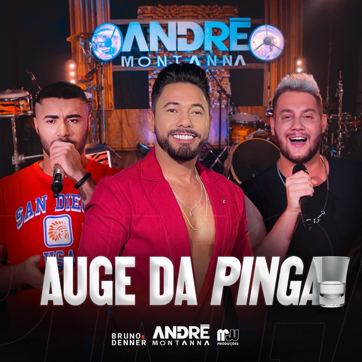 Auge da Pinga (feat. Bruno \& Denner) - Single by André Montanna album cover