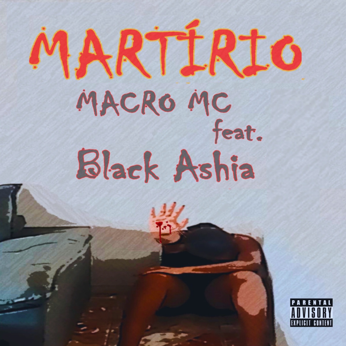 Martírio - Single by Macro MC, Black Ashia & Meninsk album cover