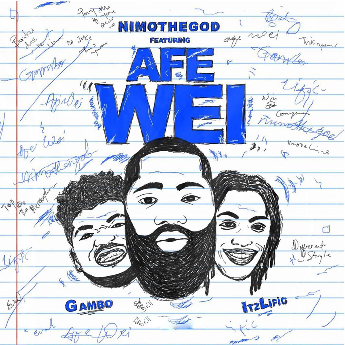 Afe Wei (feat. ItzLific & Gambo) - Single by Nimothegod album cover