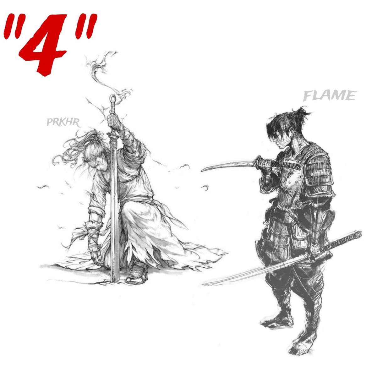 4 - Single by PRKHR album cover