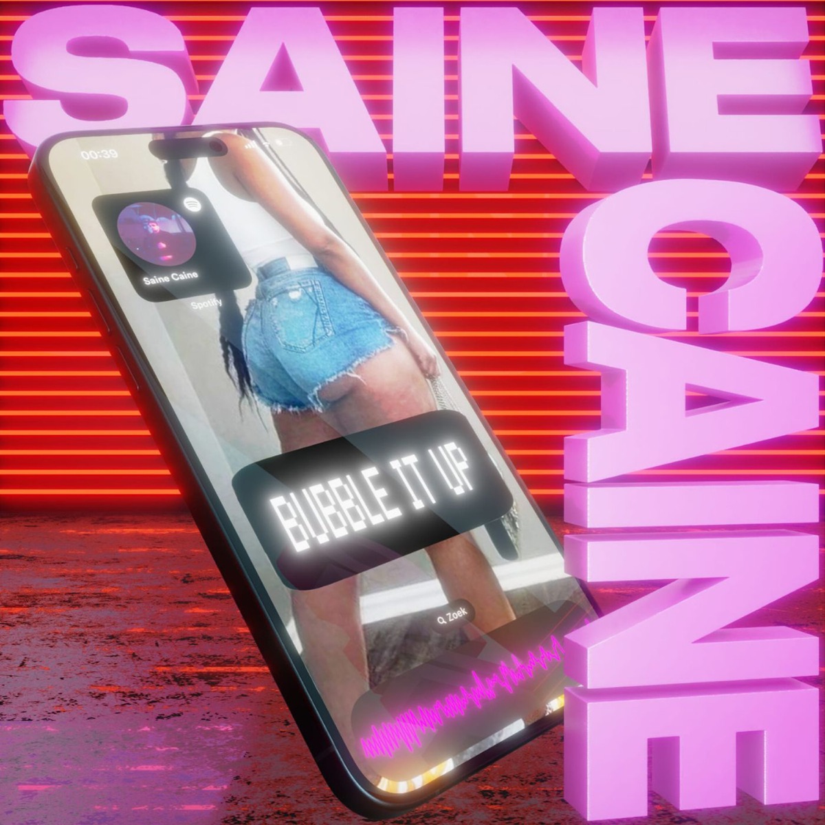 Bubble it Up - Single by Saine Caine & Zapre album cover